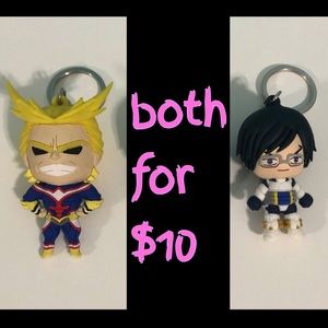My Hero Academia Keychains! (Iida and All Might)